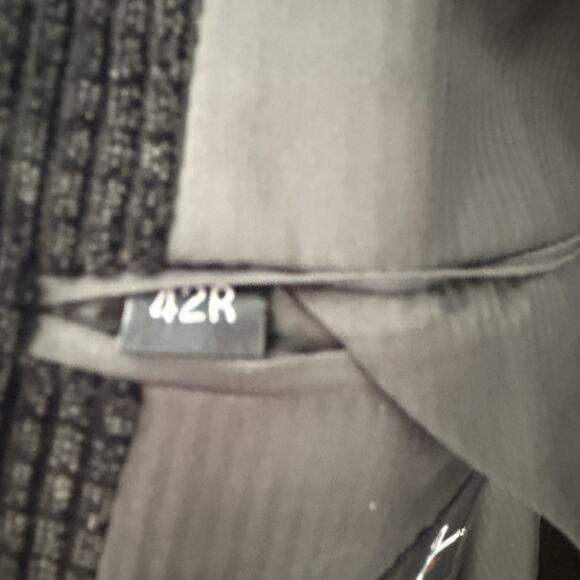 Vintage 90s Brown Corduroy Mens Blazer 42R - Picture 11 of 14